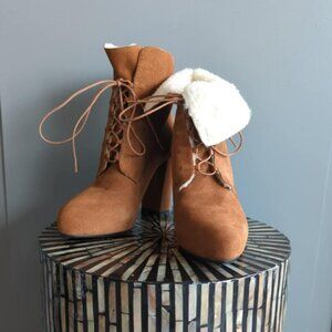 Diane von Furstenberg Suede Ankle Boots